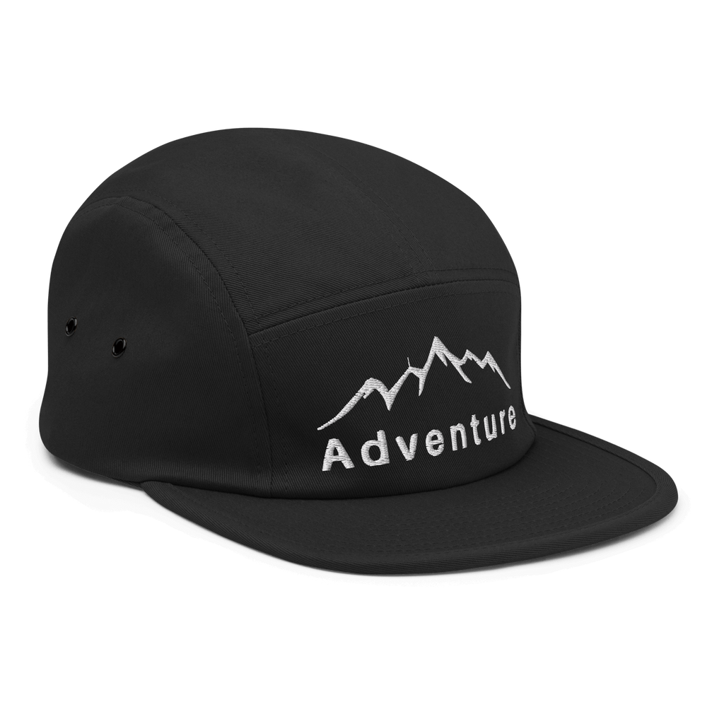 Black Adventure Camper Hat