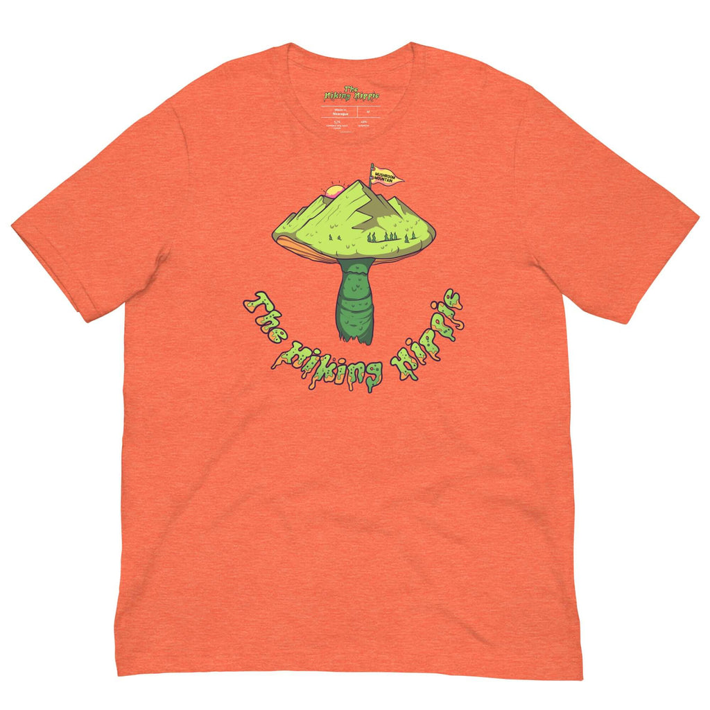 Hiking Hippie Mushroom Mountain Shirt