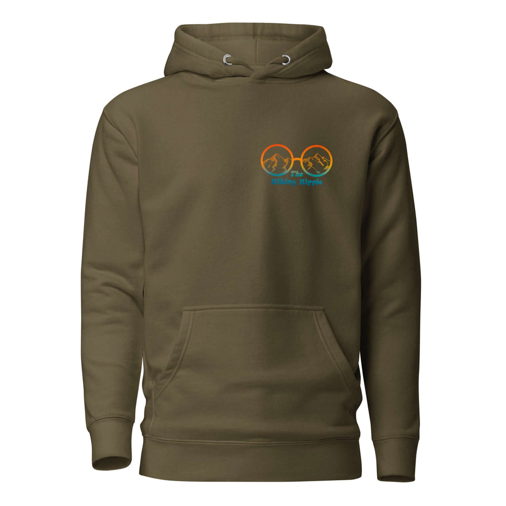 Green Peacefully Wild Hoodie