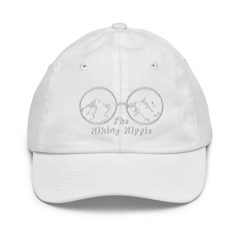 White Kids Hiking Hippie Hat